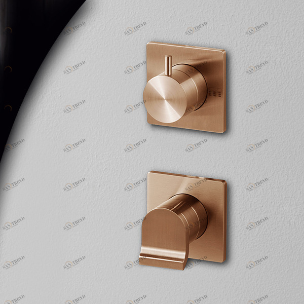 Смеситель для раковины OKAMI OKM5R розовое золото Radomonte