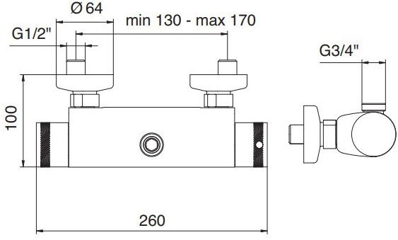 Rubinetterie Treemme X-change  5853vz  - Вид №2