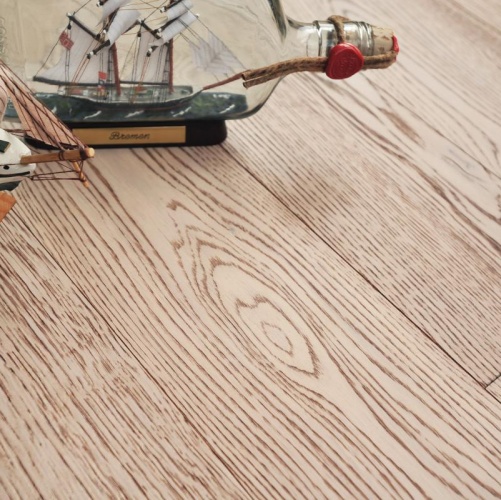 Массивная доска Coswick Вековые традиции Белый Мрамор Дуб Рустик (Гладкая) 300…1845х127 мм 11034255 - Вид №1