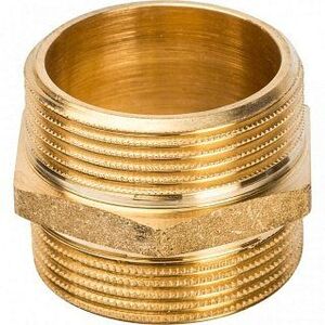 Ниппель НН 1 1/2" латунь STOUT