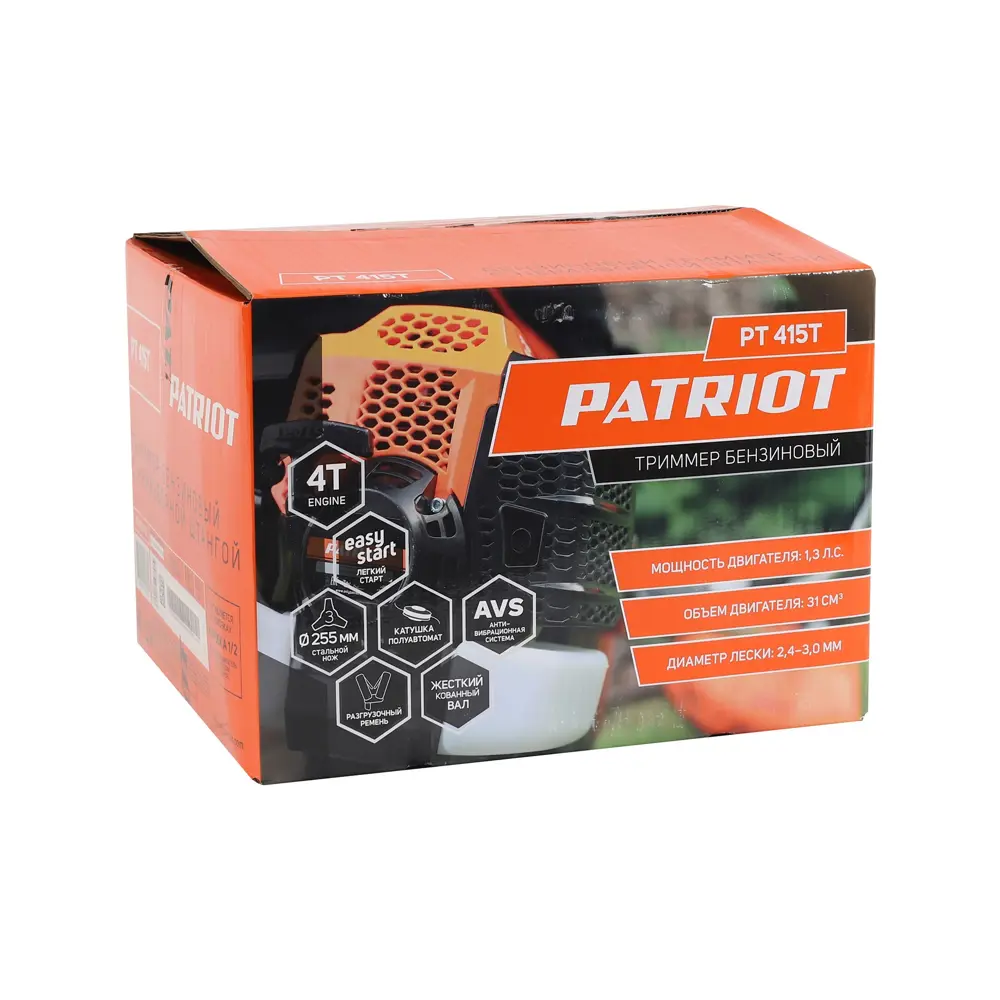 Бензиновый триммер Patriot PT 415T для профессионального ухода за участком 87000962 STLM-0958525 - Вид №12