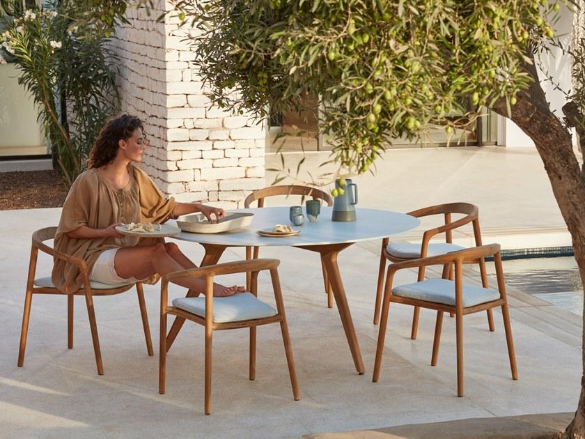 MANUTTI Штабелируемый стул из тика Solid Fs-ch41 - Вид №12