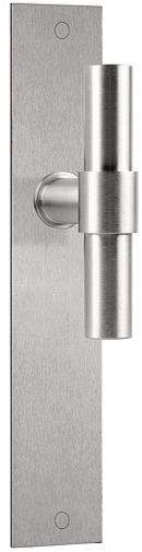 Formani Стальная ручка с матовой отделкой на пластине One Pbt20xlp236sfc - Вид №2