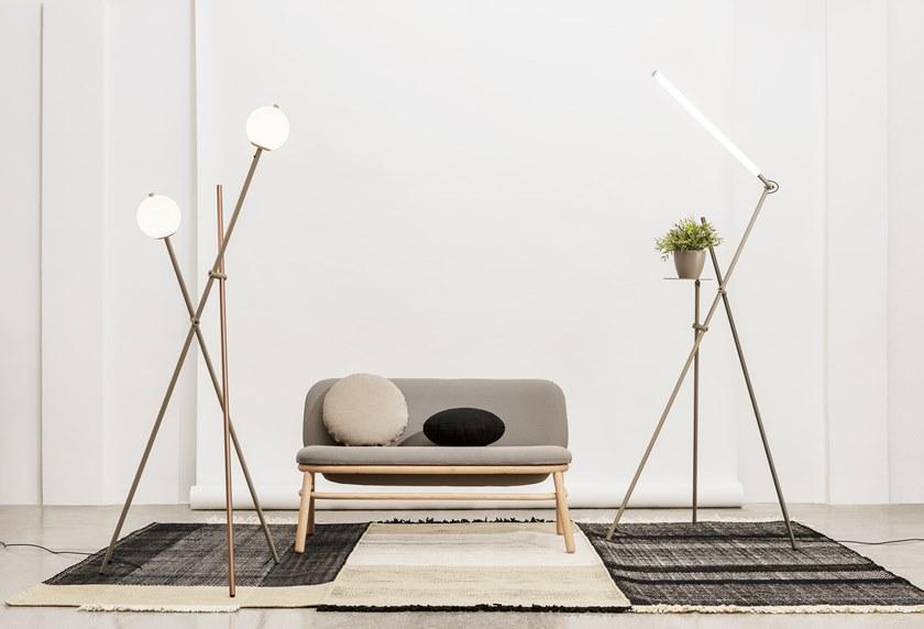 Estiluz Регулируемый светодиодный металлический торшер Asana P-3768 - Вид №10