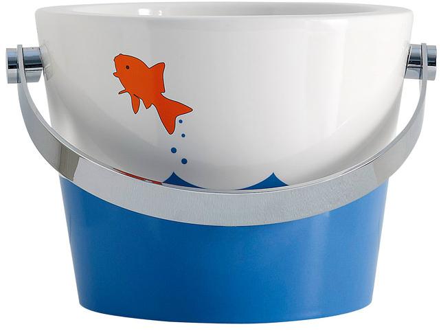 8801 - 8803 dec. r Накладная раковина на столешницу  овальная Scarabeo Ceramiche Bucket - Вид №1