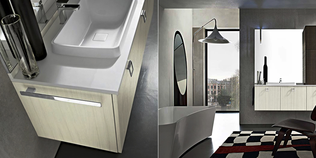 Комплект мебели для ванной комнаты Play 2012 36-37 Cerasa Play PLAY20123637 - Вид №2