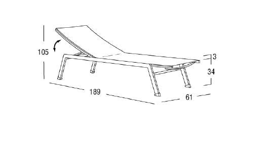 Штабелируемая Садовая кровать Batyline® Roberti Playa ARCH-00004507 - Вид №3