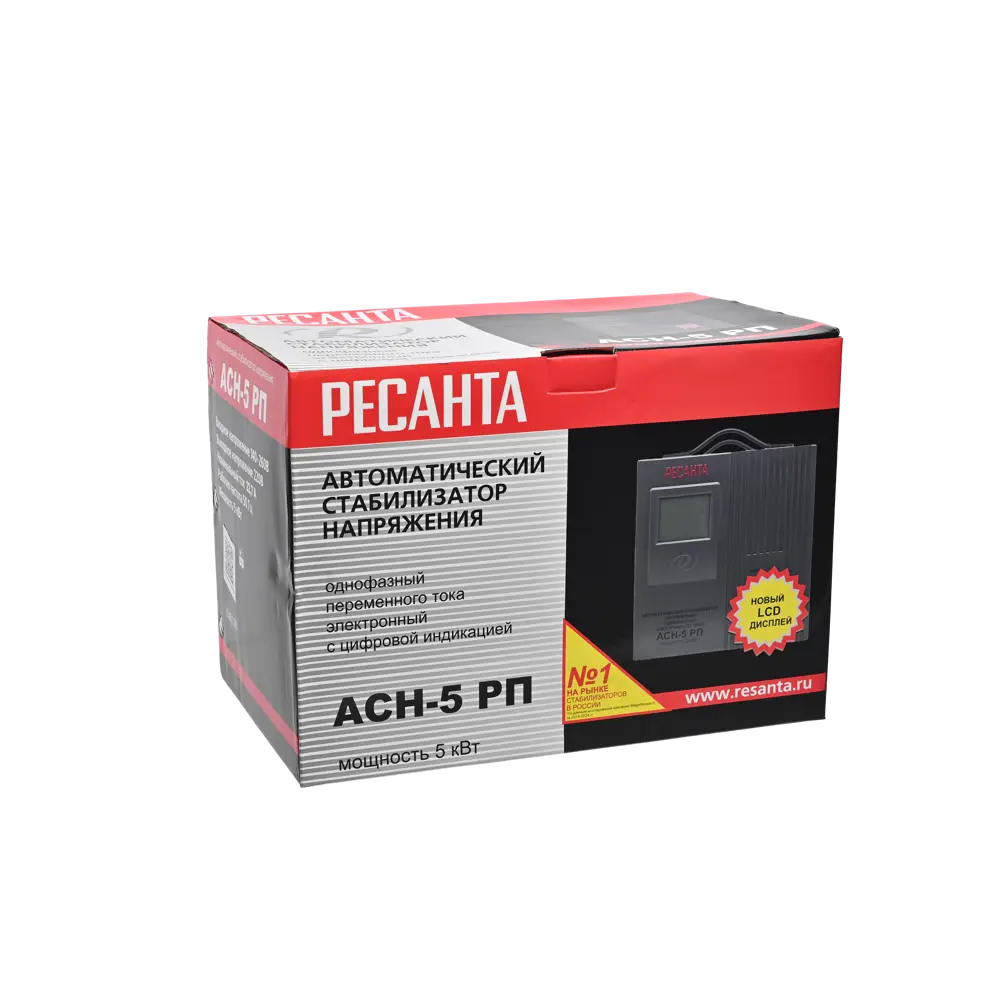 Стабилизатор напряжения Ресанта АСН-5 РП 5 кВт STLM-2025830 - Вид №15