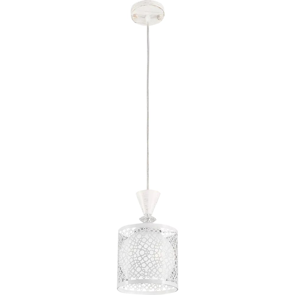 Светильник подвесной Lamplandia Pablo L1186-1, 1 лампа, 4 м², цвет белый STLM-2203405 - Вид №1