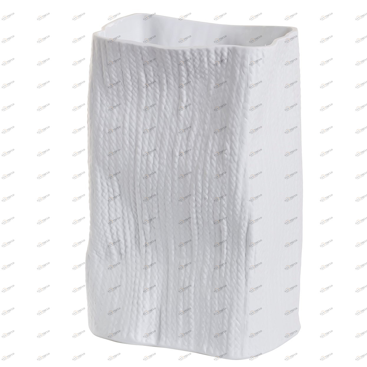 Ваза керамическая Pack 18*15*31 GARDA DECOR - 033920 Белый 