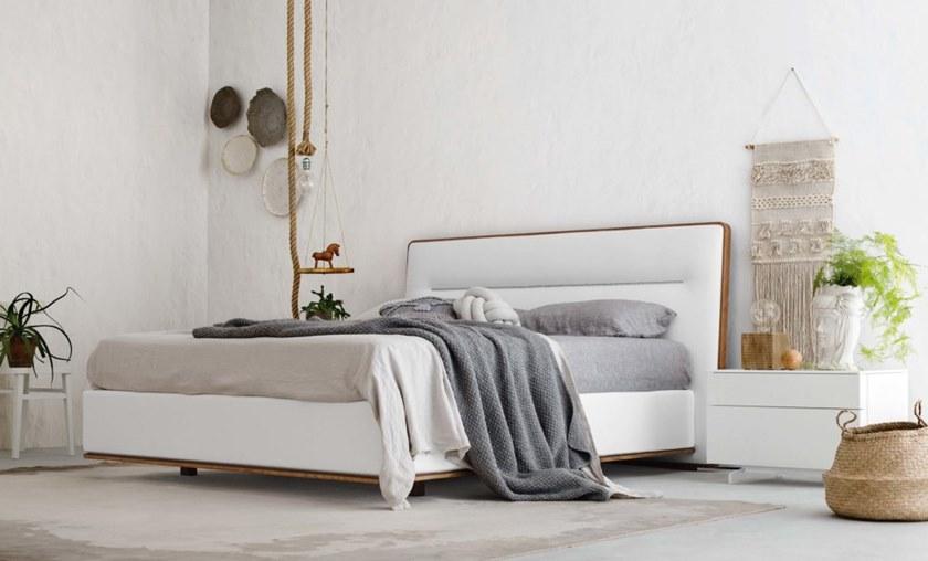 ZANETTE Двуспальная кровать с мягким изголовьем sun-id-1423218 - Вид №5