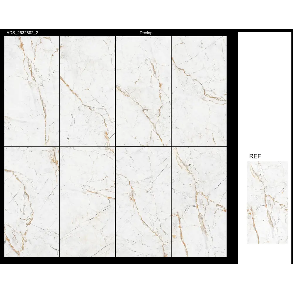 89364438 Глазурованный керамогранит Magnum 60x120 см 2.16 м² матовый цвет серый STLM-1516074 Santreyd - Вид №2