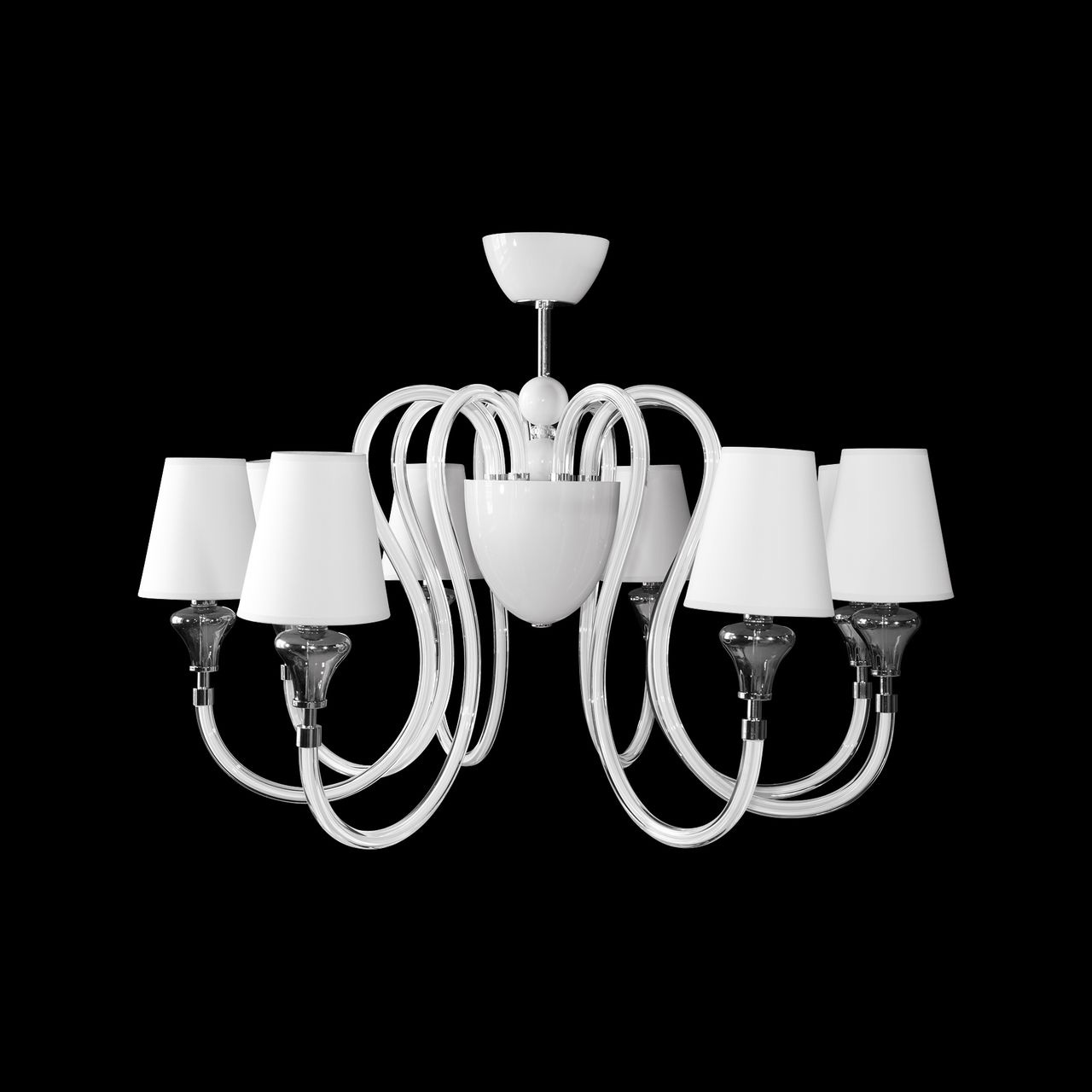 Потолочная люстра Lightstar Otto 809086 LIGHTSTAR ДИЗАЙНЕРСКИЕ, OTTO 058268 Белый  - Вид №2