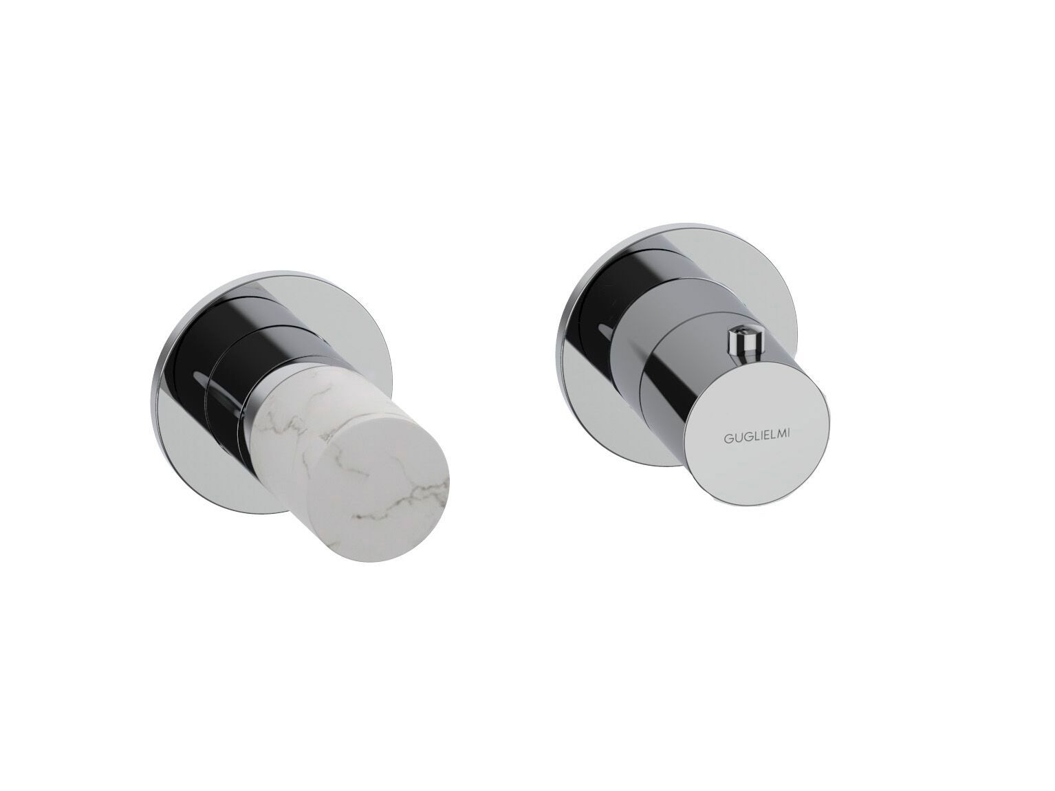 Термостатический смеситель для душа с переключателем GUGLIELMI RUBINETTERIE Sprint Color ARCH-00088315 - Вид №3