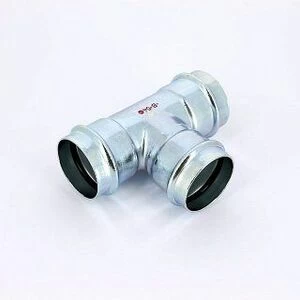 Тройник пресс оцинкованная сталь 54 IBP