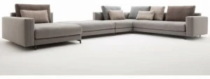 Rolf Benz Угловой диван в ткани Rolf benz 007 nuvola