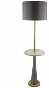 Il Bronzetto Торшер из латуни с мраморной столешницей Iconic Icon01