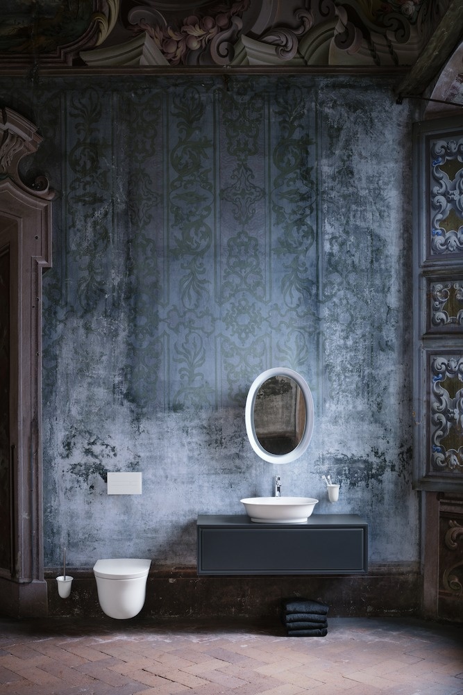 H4060700857571 Керамическое зеркало с LED подсветкой, включение от общего выключателя, 4000 K LAUFEN PRO - Вид №9