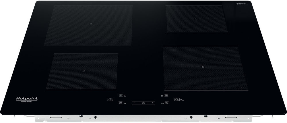 HQ 2960S NE Индукционная варочная панель / индукционная.60 см, 4 индукционные зоны нагрева, автоматические программы, booster, 4 таймера, сенсорное управление, без рамки, черный Hotpoint-Ariston Santreyd  - Вид №1