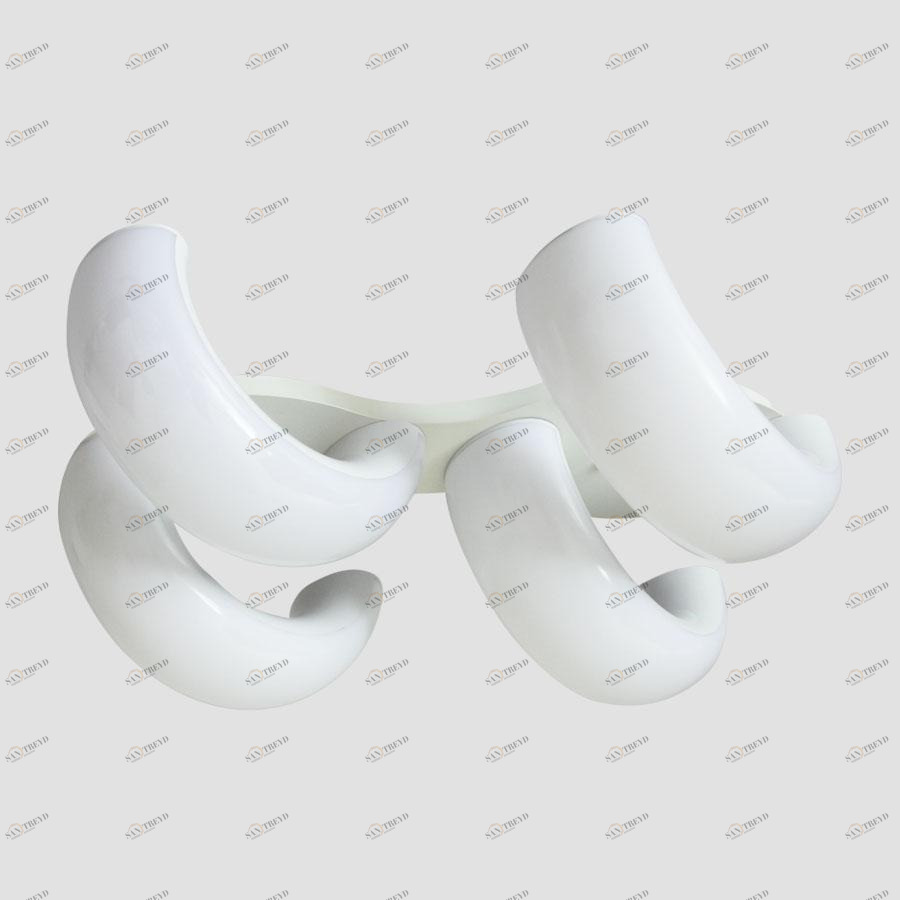 Потолочная светодиодная люстра Ambrella light Orbital Cloud FC11/4 WH 80W D620*500 AMBRELLA LIGHT ORBITAL CLOUD 220087 Белый 