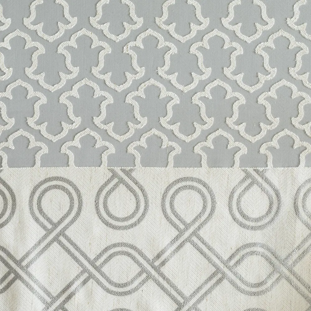 Тюль на ленте Завиток 250x260 см цвет бежевый GARDEN STLM-2206565 - Вид №2