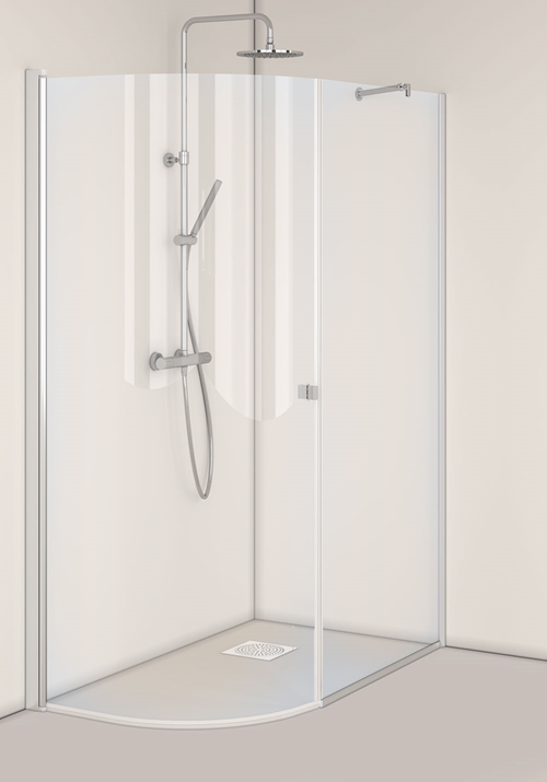 1450463 Igloo Pro J + Экран Настенный Фиксированный Прозрачное Стекло 80X100 Hafa  - Вид №1