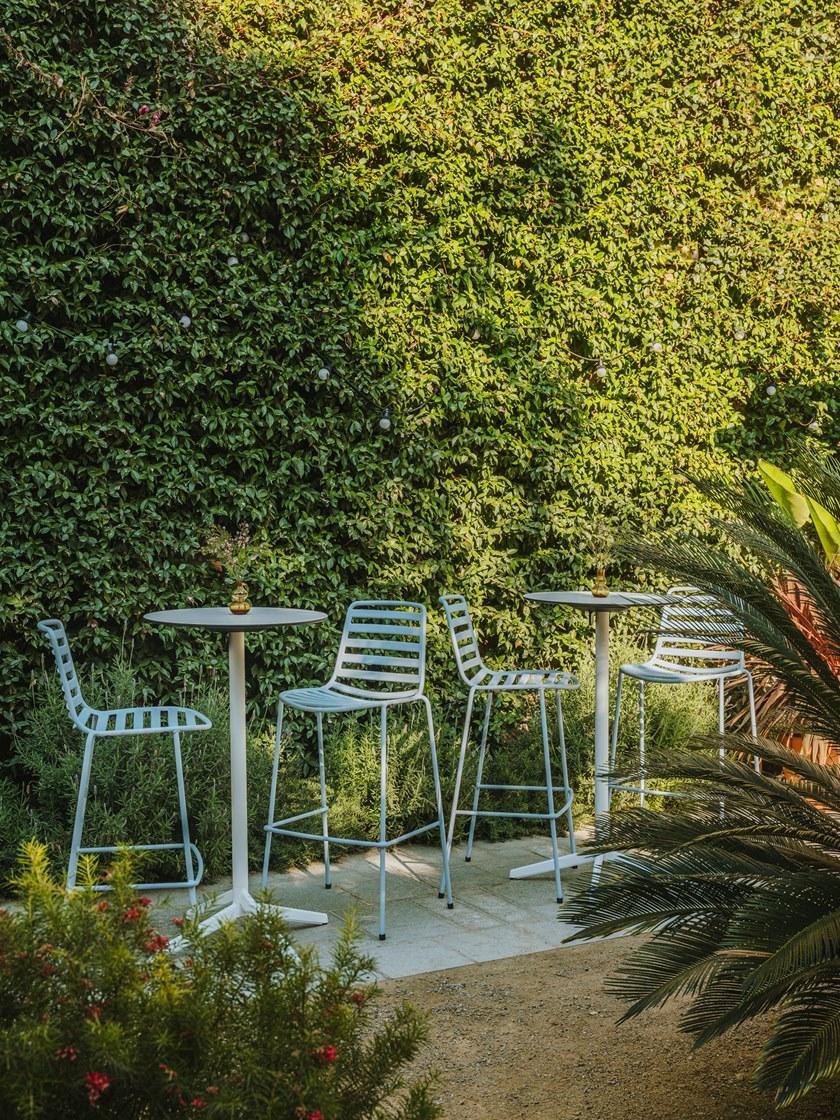 ENEA Высокий стол с откидной столешницей из алюминия и hpl Pile sun-id-1369529 - Вид №9