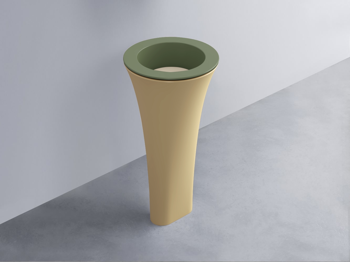 AMLA45-AG+AMPILT-LN+AMCOLT-CN Раковина Amedeo Tondo отдельностоящая cielo Enjoy + Amedeo Ceramica Cielo