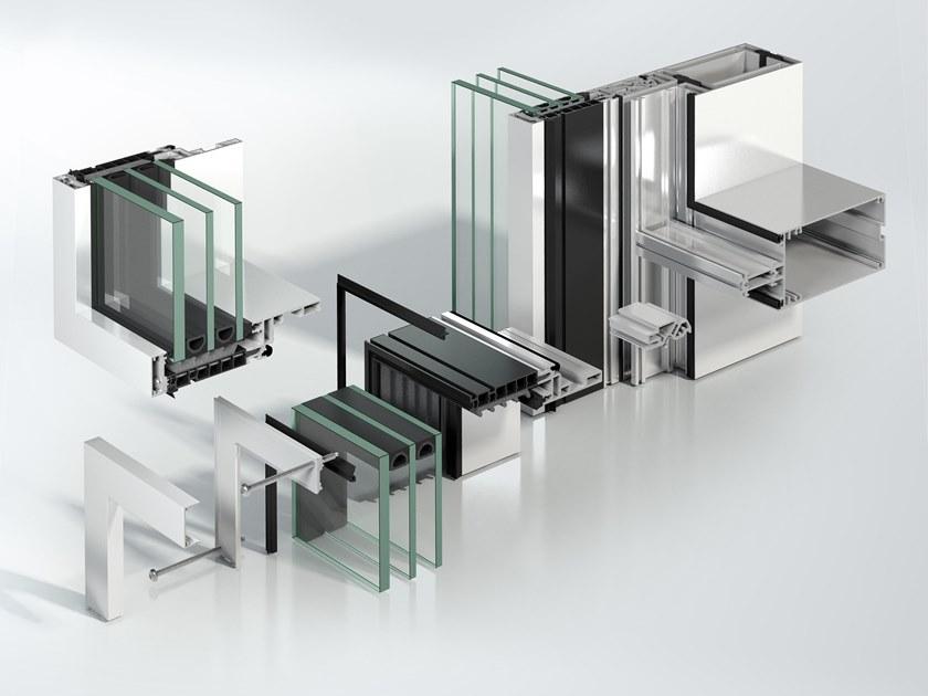 Schüco Сплошная фасадная система из алюминия sun-id-1363863 - Вид №1