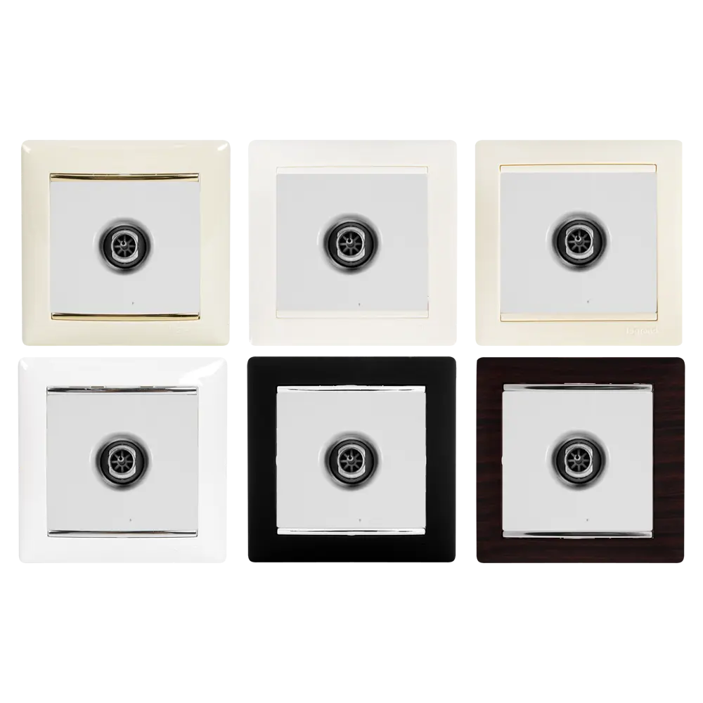 ТВ-розетка Legrand Valena Classic для цифрового телевидения, цвет слоновая кость 11274461 STLM-0001158 - Вид №1