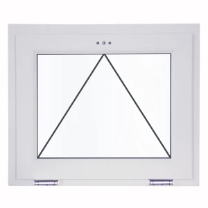 Окно ПВХ WHS 600x800 мм с тройным остеклением для комфортного проживания 89413050