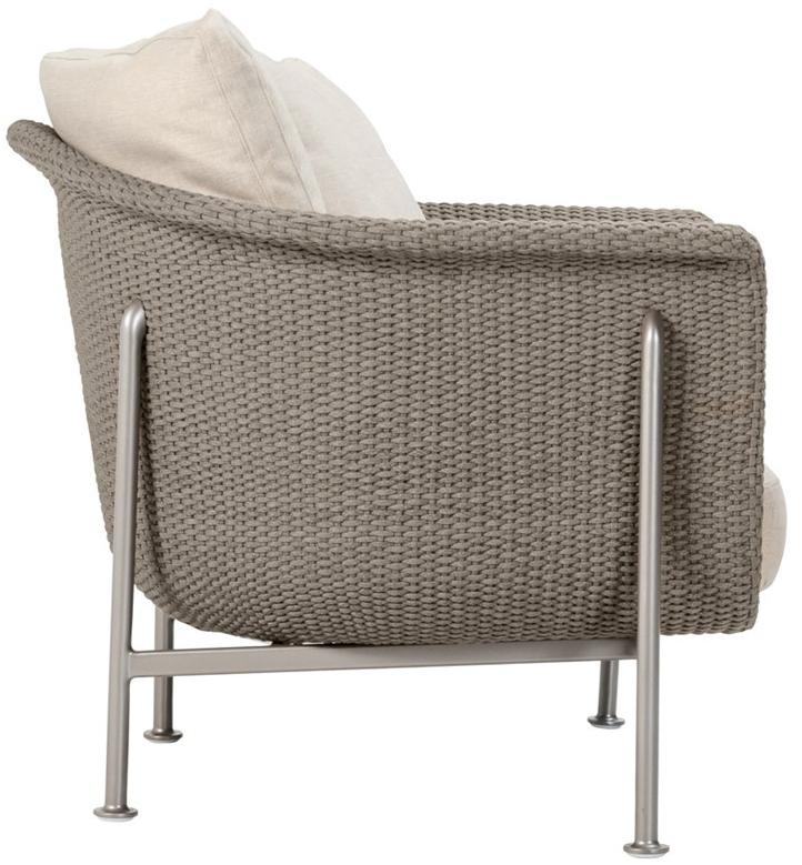 JANUS et Cie Кресло из морской веревки с подлокотниками Gina sun-id-1383760 - Вид №3