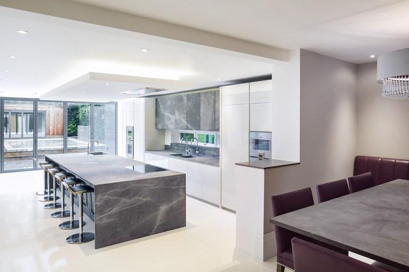 TM Italia Cucine Кухня с островом без ручек T45 sun-id-1385839 - Вид №2