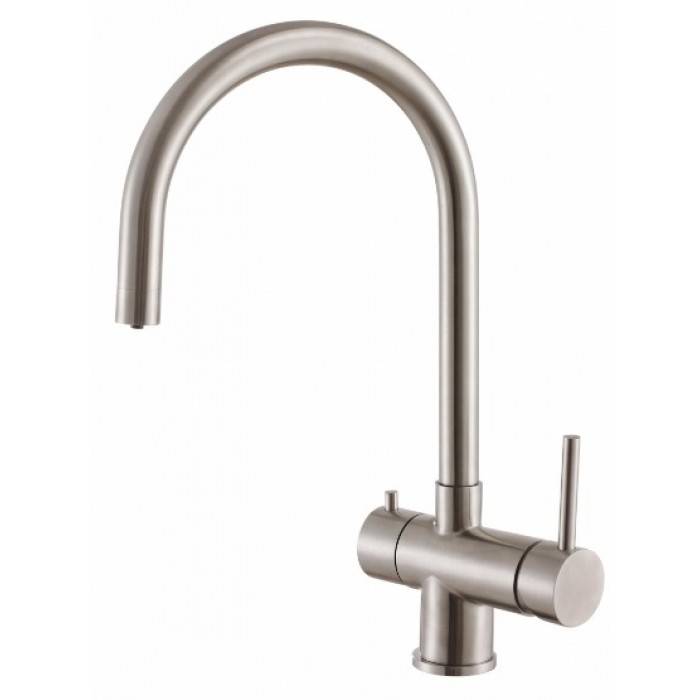 Zorg SZR-7020 нержавеющая сталь Смеситель для кухни Zorg 374х210 мм  - Вид №1