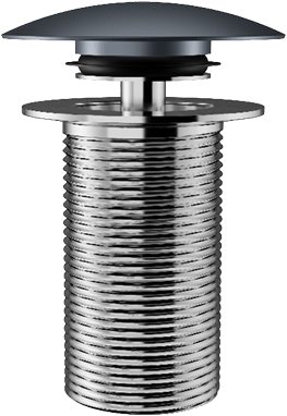 SF030.BSM Донный клапан без перелива БАЗАЛЬТ Creavit  - Вид №1