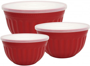 Набор из 3-х контейнеров Alice red
