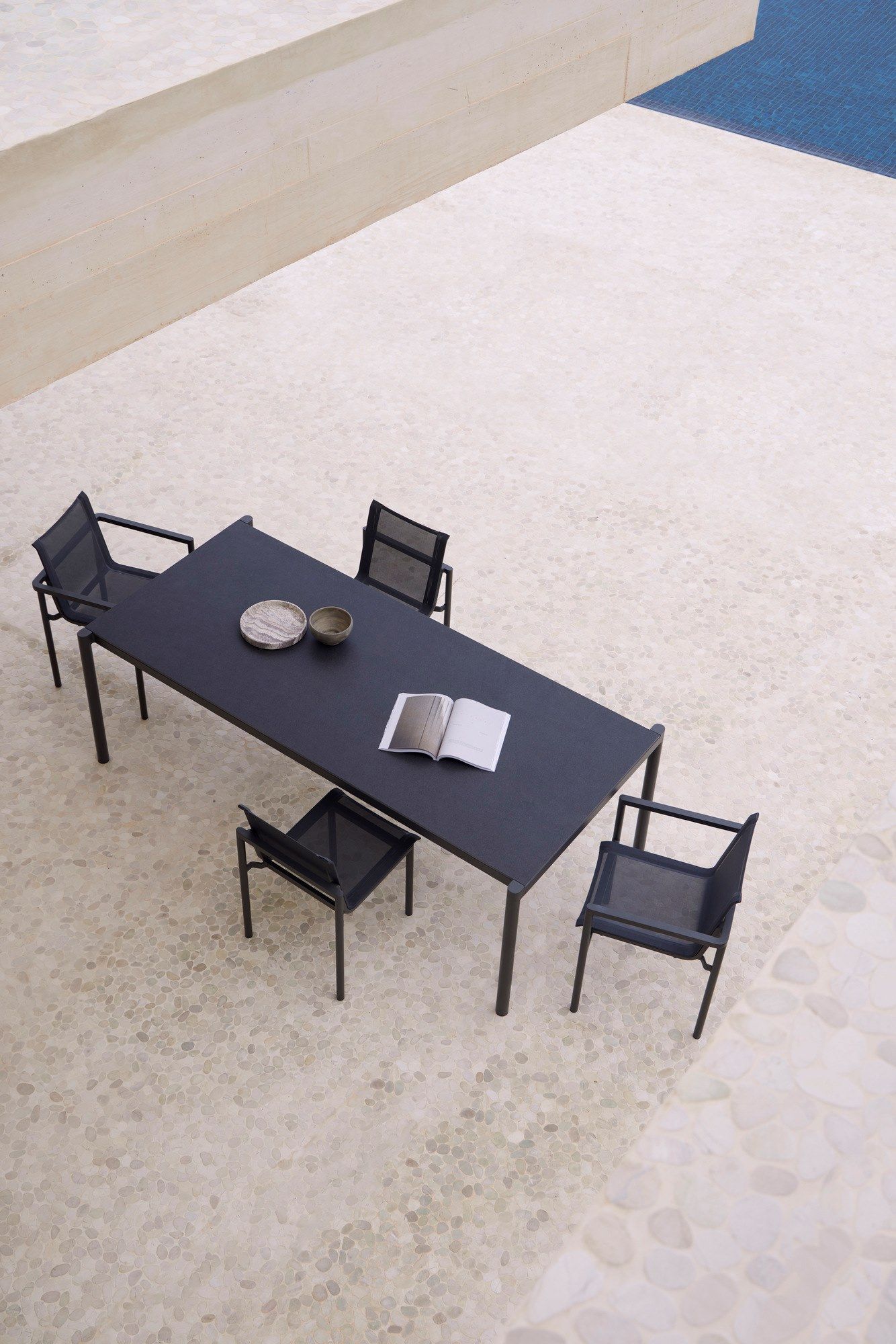 Алюминиевый стол и столешница из керамогранита POINT Origin ARCH-00000533 - Вид №14