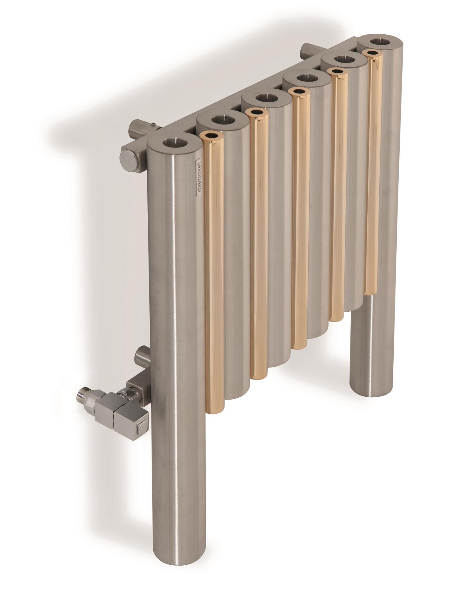 Радиатор Hammam TEMPLE Stainless steel radiator комбинированный; электрический или водяной Сталь  - Вид №6