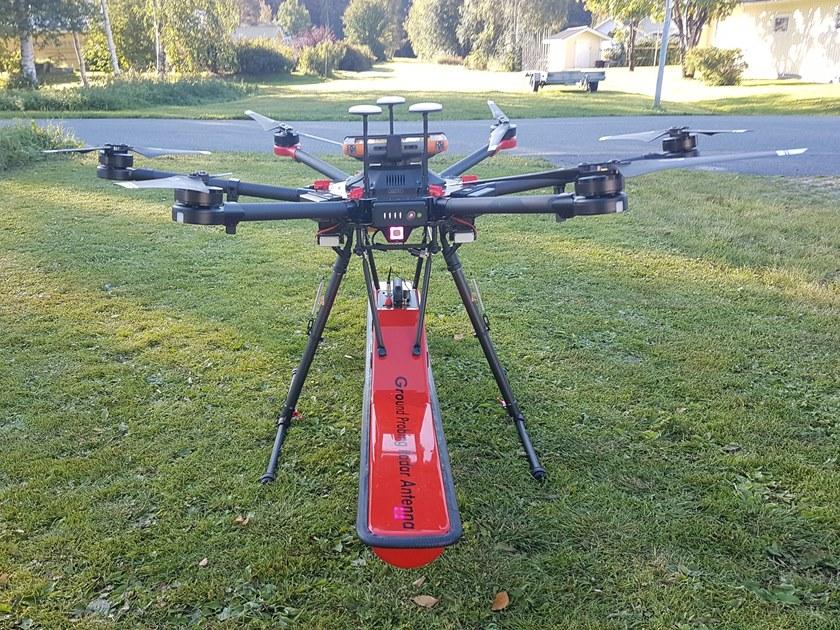 NOVATEST КВ / НЧ антенны георадаров для "воздушной" съемки с дронов. Monitoraggi & acquisizione dati sun-id-1344604 - Вид №1