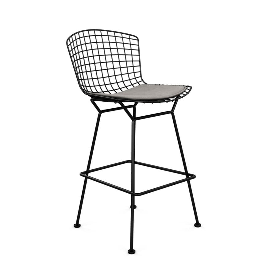 Стальной стул с мягким сиденьем Knoll Bertoia ARCH-00032299 - Вид №8