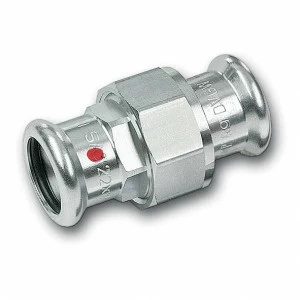 12433028 SANHA 24330 SANHA-Therm сгон ВПр-ВПр с плоск.упл. 28 мм