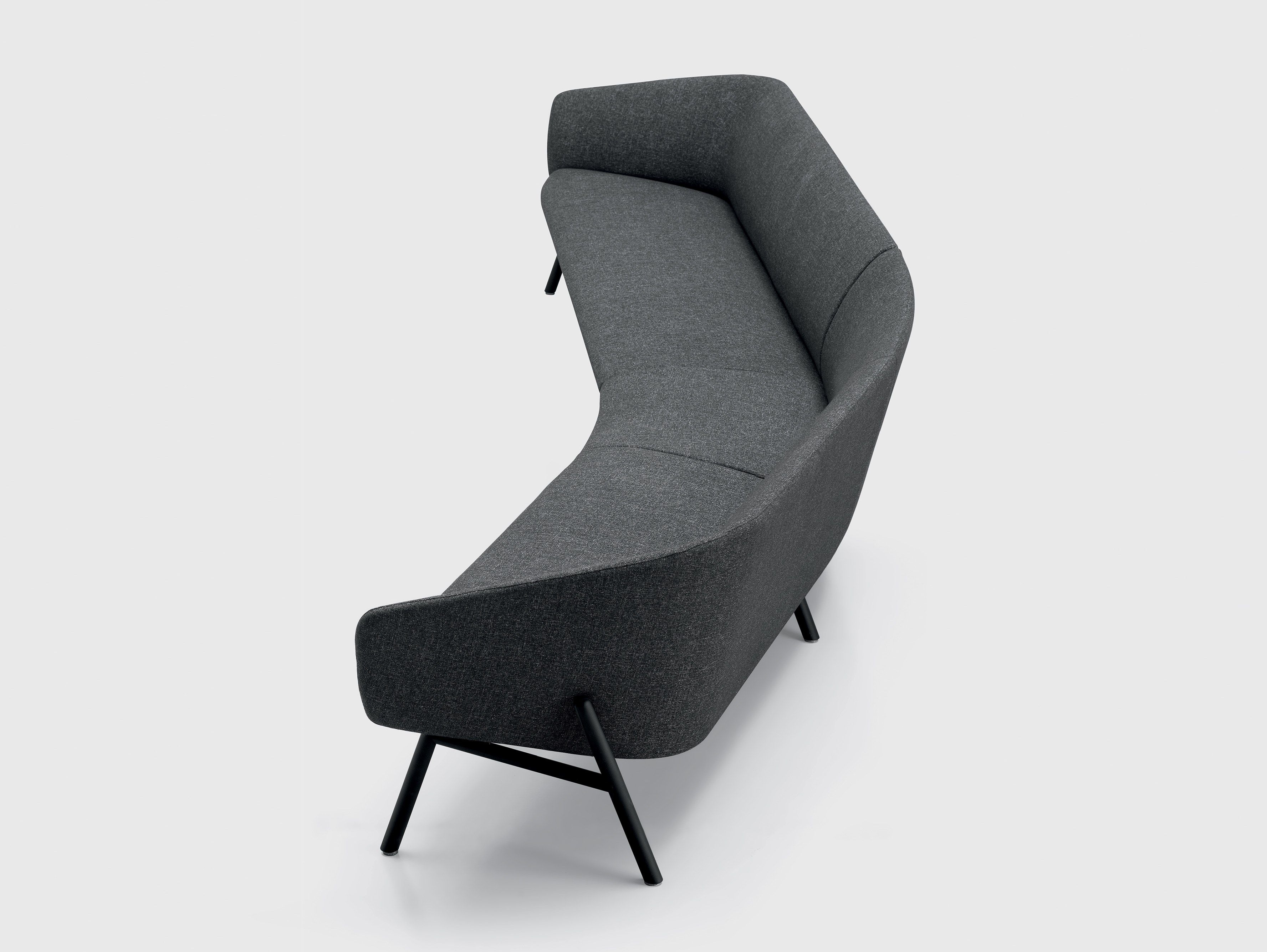 Модульный тканевый диван Kristalia TUILE SYSTEM ARCH-00007689