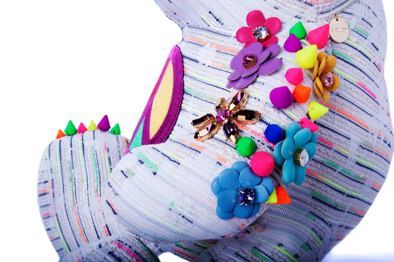 Мягкая игрушка За мир и дружбу GOLDY BEARS МЕДВЕДИ 010967 Разноцветный  - Вид №3