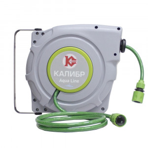 68508 Калибр Шланг поливочный на автоматической катушке ШПАК-15