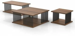 Tuna Ofis Столик из фанерованной древесины Corinth