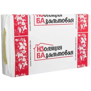 Утеплитель Изба Венти 50 мм 8 шт 600x1000 мм 4.8 м² 16030298 STLM-2210185