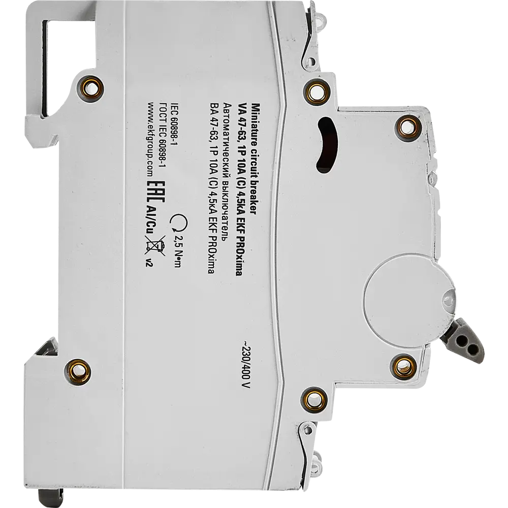Автоматический выключатель EKF 10 A C10 4.5 kA STLM-2188769 - Вид №3