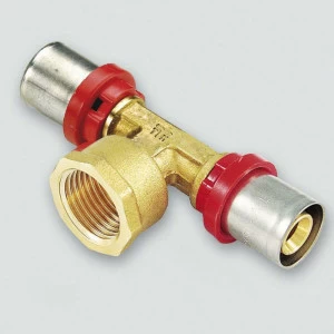 Тройник пресс-В COMPACT TIEMME 20x1/2"x20