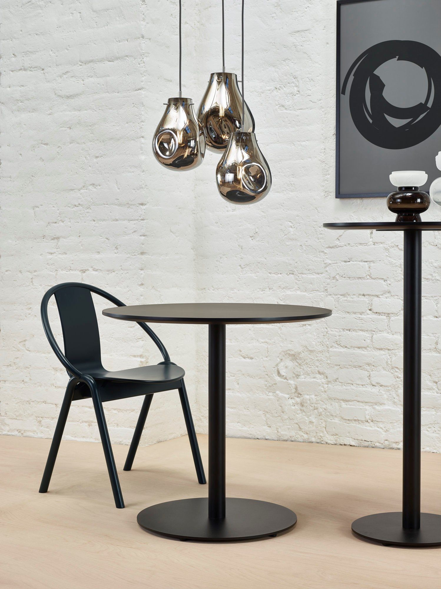 Деревянный штабелируемый стул с подлокотниками TON AGAIN ARCH-00050052 - Вид №3