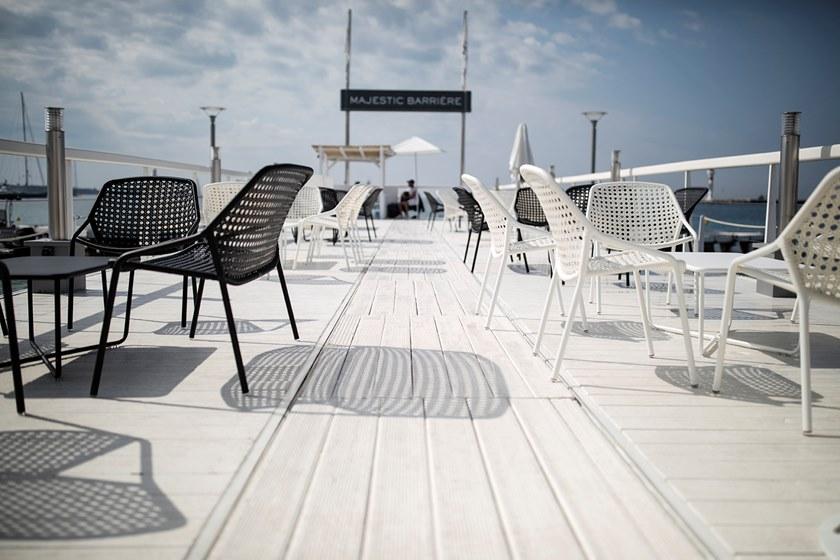 Fermob Прямоугольный садовый столик из стали Croisette 1820 - Вид №1